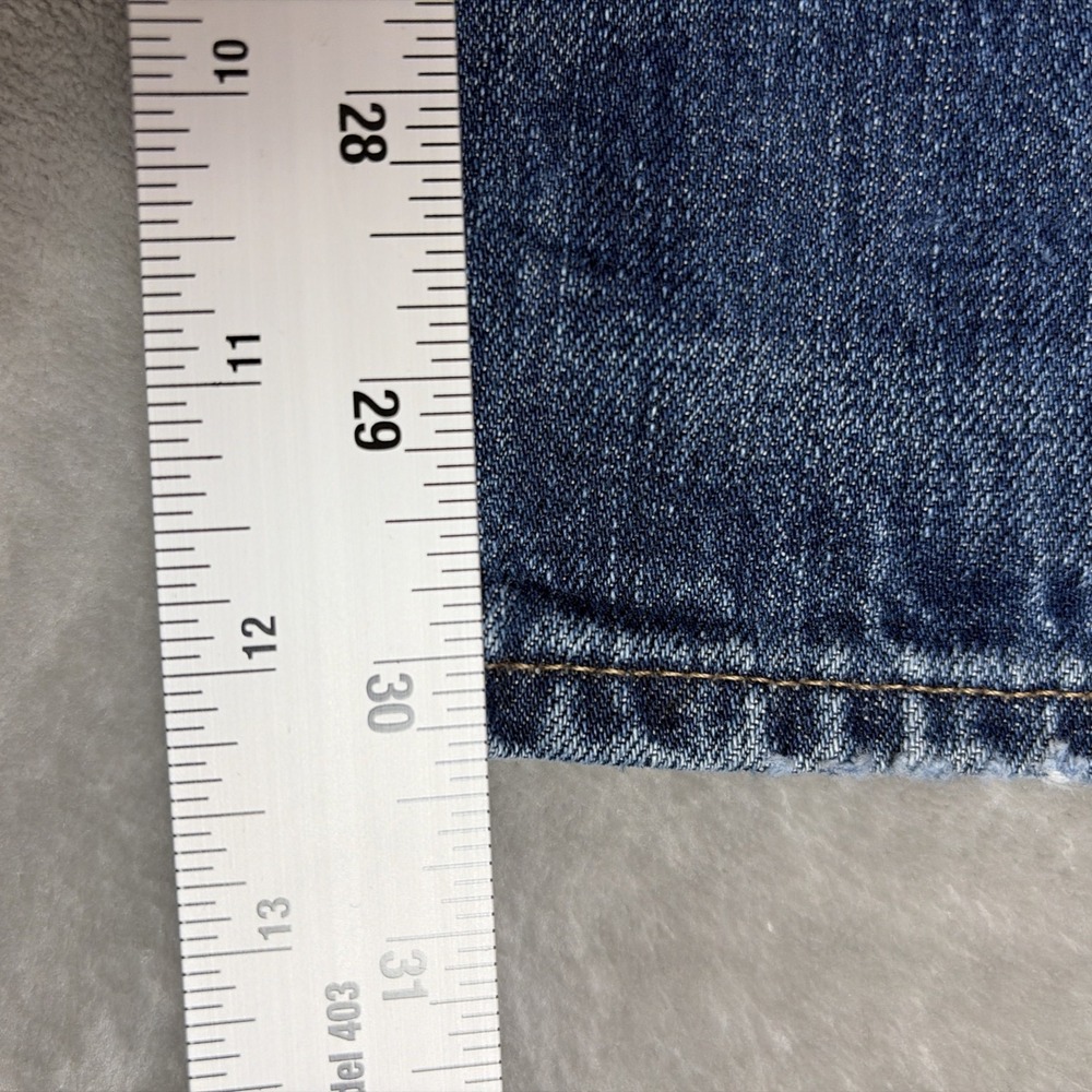J.Crew 770 Jeans Mens 32x32 Blue Kaihara Japanese Denim Straight Fit - Picture 10 of 12
